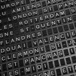 Destinations - Text on Information Sign