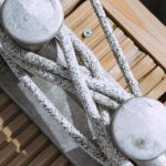 Rigging - Gray Rope on Brown Wooden Surface