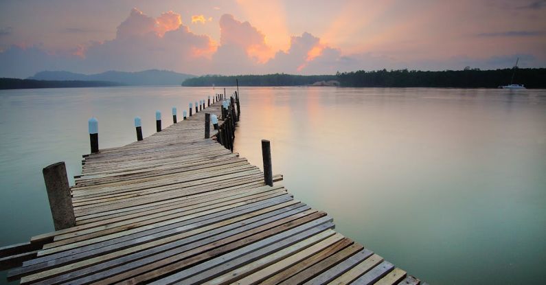 Dock Lines - Brown Dock