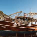 Boat - Docked Boats on a Shore