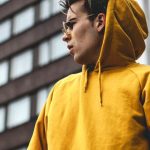 Jackets - Photography of Guy Wearing Yellow Hoodie